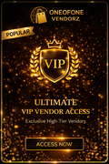 Ultimate VIP Vendor Access